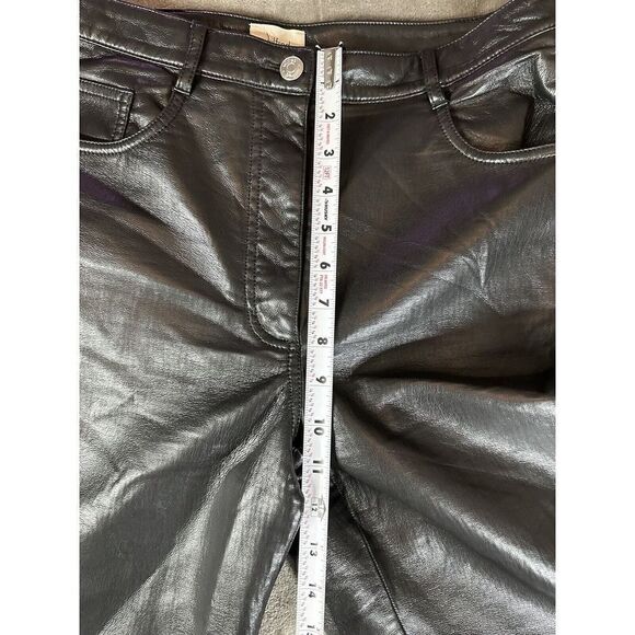 Wilfred Aritzia Melina Vegan Leather Pant in Black Size 8 - Picture 8 of 13
